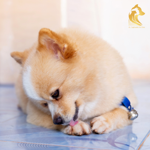 بیماری لیسیدن زیاد پنجه‌ها در سگ (نورودرماتیت)